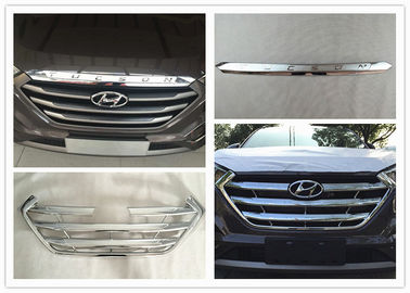 ประเทศจีน Front Grille Molding และ Hood Garnish Strip สำหรับ Hyundai New Tucson 2015 2016 ผู้ผลิต