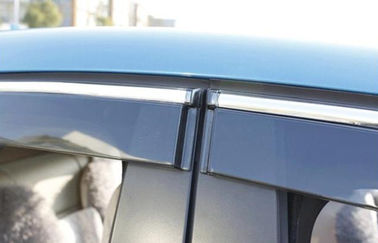 ประเทศจีน Deflectors ลมสำหรับ Chery Tiggo 2012 Visors หน้าต่างรถด้วย Trim Stripe ผู้ผลิต