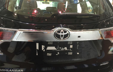 ประเทศจีน ส่วนตัดแต่ง Chrome Auto Body สำหรับ Toyota Highlander Kluger 2014 2015 Back Garnish ผู้ผลิต