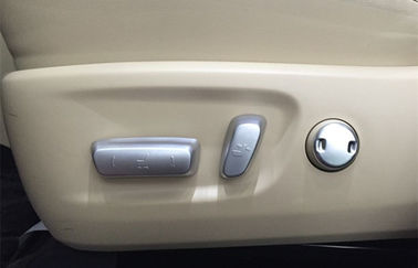 ประเทศจีน Highlander Kluger 2014 2015 ชิ้นส่วนอะไหล่ตกแต่งภายในรถยนต์ฝาครอบสวิทช์ Chrome Seat ผู้ผลิต