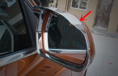 ประเทศจีน เปลี่ยนชิ้นส่วนยานยนต์ตัดแต่งชิ้นส่วนด้านกระจก Chromed Visor สำหรับ Audi Q3 ผู้ผลิต