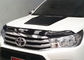 Toyota Hilux Revo 2016 อะไหล่ชิ้นส่วนอะไหล่รถยนต์ Bonnet Guard พลาสติก PMMA ผู้ผลิต