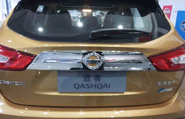 ประเทศจีน ABS Chrome Auto Body ตัดแต่งชิ้นส่วนสำหรับ Nissan Qashqai 2015 2016 Tail Gate Moulding ผู้ผลิต