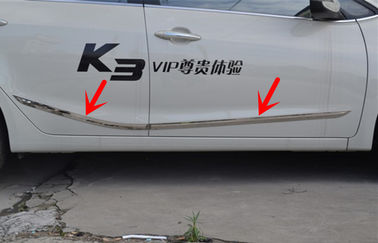 ประเทศจีน Chrome Auto Body Trim Parts สำหรับ Kia K3 2013 2015 สำหรับการตัดขอบประตูด้านข้าง ผู้ผลิต
