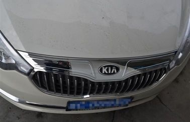 ประเทศจีน ABS Chrome Auto Body Trim Parts สําหรับ KIA K3 2013 2015 สายบอนเน็ต ผู้ผลิต