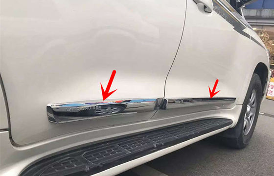 ราคาดี TOYOTA New LC200 2015 2016 ภายนอกรถยนต์ ร่างแต่งชิ้นส่วนทั้งหมด โครเมดด้านลม ออนไลน์