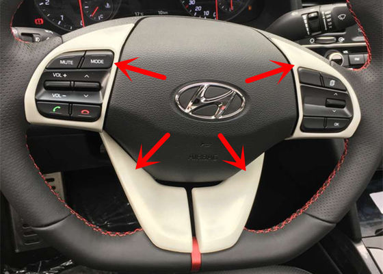 ราคาดี โครเมด ออโต้ อินเทอร์เนียร์สเตียร์วอลล์ การ์นช์สําหรับ Hyundai Elantra 2016 Avante ออนไลน์