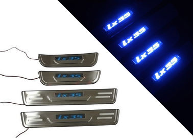 ราคาดี สาย LED ทนทาน ปลาฝาประตู Trim Scuff ปลาสําหรับ Hyundai New Tucson 2009 IX35 ออนไลน์