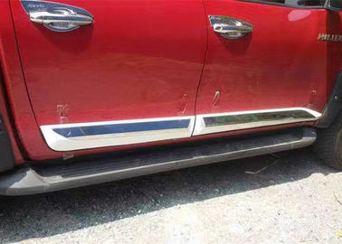 ราคาดี TOYOTA Hilux 2016 2017 Revo Auto Body Trim Parts Side Door โป้ป้องกันการพิมพ์ประตูข้าง ออนไลน์