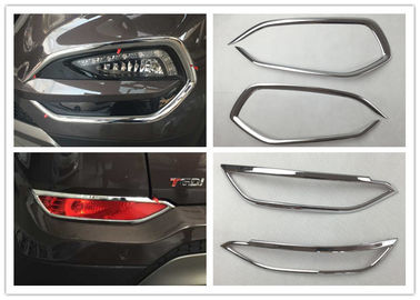 ราคาดี ABS โครเมดฟอกแลมป์เบเซล สําหรับ Hyundai Tucson IX35 2015 กรอบไฟหมอก ออนไลน์