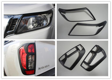ราคาดี เสาไฟหน้าสีดําและโครม และปิดไฟหลัง สําหรับ Nissan NP300 Navara 2015 ออนไลน์