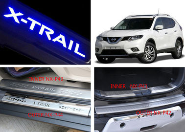 ราคาดี NISSAN X-TRAIL 2014 2017 ประตูท้ายและหน้าประตูข้าง รางสแตนเลส ออนไลน์