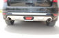 สีดํา + โครม การป้องกันรถยนต์ bumper For FORD EDGE 2011 2012 2014, การเป่า molding ผู้ผลิต