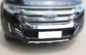 สีดํา + โครม การป้องกันรถยนต์ bumper For FORD EDGE 2011 2012 2014, การเป่า molding ผู้ผลิต