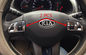 ชิ้นส่วนตกแต่งภายในที่กำหนดเองสำหรับรถยนต์ Chrome Gear ล้อเลื่อน ABS สำหรับ KIA Sportage R 2014 ผู้ผลิต