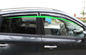 Deflectors ลมสำหรับเรโนลต์ Koleos 2009 กระจกหน้าต่างรถด้วย Trim Stripe ผู้ผลิต