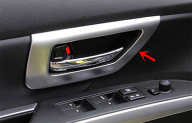 ราคาดี ชิ้นส่วนเครื่องแต่งภายในรถยนต์สีโครม สําหรับ SUZUKI S-cross 2014, กรอบมือประตูภายใน ออนไลน์
