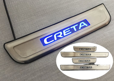 ราคาดี ตะเบียงประตูด้านข้าง LED สีฟ้าทนทาน สําหรับ Hyundai IX25 CRETA 2014 2015 ออนไลน์