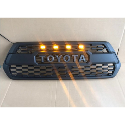 ราคาดี สีดํา ABS พลาสติก ออโต้หน้าเกรลเบา 1.9 กิโลกรัม ผลิตในประเทศจีน สําหรับ Toyota Tacoma 2016-2020 ออนไลน์