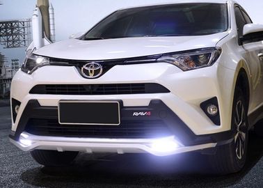 ราคาดี TOYOTA 2016 RAV4 พลาสติก ป้องกันรถหน้า พร้อมไฟ LED และ ป้องกันหลัง ออนไลน์
