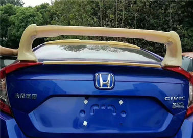 ราคาดี สปอยเลอร์ปีกหลังรถยนต์ทนทาน เหมาะสําหรับ Honda Civic 2016 2017 วัสดุ ABS พลาสติก ออนไลน์