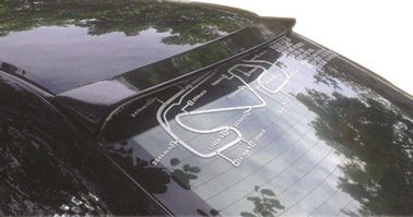ราคาดี สปอยเลอร์หลังหลังสําหรับ Toyota Corolla 2006 - 2011 กระบวนการพิมพ์พลาสติก ABS ออนไลน์