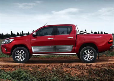 ราคาดี สีดํา Auto Body Trim Parts Toyota Hilux Revo 2015 2016 2017 รุ่น TRD แผ่นป้องกันด้านข้าง ออนไลน์
