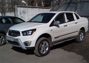 ราคาดี Sliver ABS Car Bumper Guard สําหรับ Ssangyong Actyon โครานโด สปอร์ต 2012 ออนไลน์