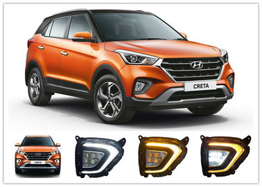 ราคาดี Hyundai Creta 2018 2019 ไฟหมอก LED ไฟวิ่งกลางวันที่มีสัญญาณหันสีเหลือง ออนไลน์