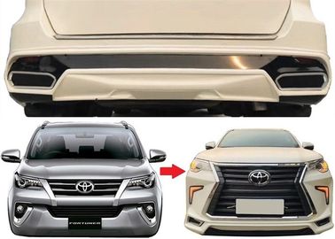 ราคาดี Lexus Style Body Kits แบมเปอร์ด้านหน้า และ แบมเปอร์ด้านหลัง โรงงานสําหรับ Toyota Fortuner 2016 2018 ออนไลน์