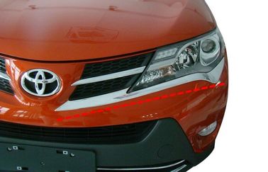 ราคาดี เบซลไฟหน้า Chrome ทนทาน สําหรับ Toyota RAV4 2013, ไฟหน้า หลังล่าง ออนไลน์