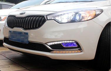 ราคาดี แสง LED ไฟกลางวันสําหรับ KIA K3 2014 โคมไฟหมอก Frame ไฟกลางวัน ออนไลน์