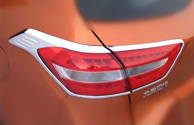 ราคาดี ABS Chrome Tail Car Headlight Covers สําหรับ Hyundai ix25 2014 การตกแต่งริมไฟหลัง ออนไลน์
