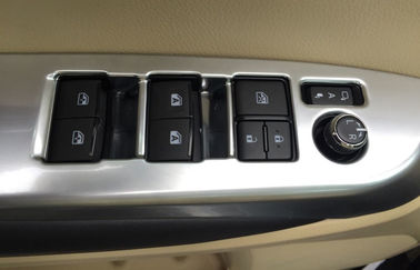 ราคาดี Chrome Auto Interior Trim Parts For Highlander Kluger 2014 2015 หน้าต่างปิดสวิตช์ ออนไลน์