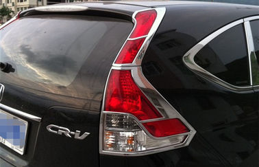 ราคาดี ABS โครมรถยนต์ Blackout ไฟหน้าครอบ, กรอบไฟท้าย สําหรับ CR-V 2012 2015 ออนไลน์